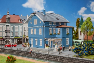 Modellbahn Zentrale Cafe Das Blaue Haus